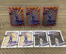2021-22 Panini Donruss Holo Orange Laser & Base Tyrese Haliburton (Lot of 7)