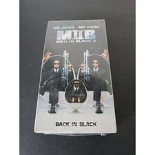 Men in Black II VHS 2002 FACTORY SEALED! Will Smith & Tommy Lee Jones SCI-FI MIB