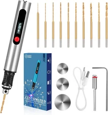 Electric Engraving Pen with 30Bits, Ultimate Cordless Portable Tool for Artists