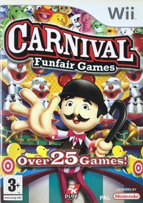 Wii - Carnival: Funfair Games / Die Jahrmarkt-Party UK mit OVP Top Zustand
