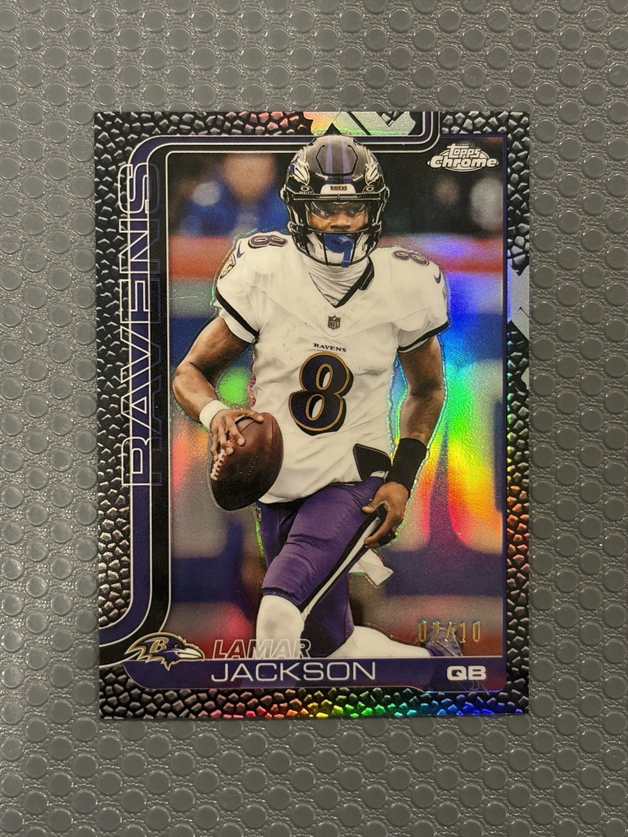 Lamar Jackson Football Serial Numbered Sports Trading Cards