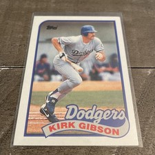 1989 Topps - Kirk Gibson #340