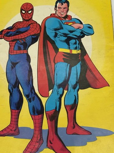 DC/Marvel SUPERMAN Vs THE AMAZING SPIDER-MAN 1976 BIG TREASURY #37995 - Picture 10 of 10