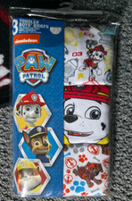 Paw Patrol Underwear Underpants 3 Boys' Briefs 4Toddler New