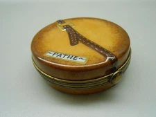 RARE Authentic Limoges Box  France - Movie Film Reel Case - For Movie Lovers!