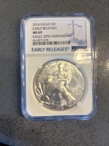 2016 Silver American Eagle MS-70 NGC (Early Releases) - SKU #93133