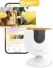 Furbo Mini Pet Camera - Unlock & Smart Features w/Paid Plan: Home...