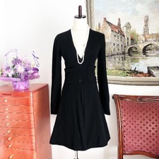 Good condition CHANEL Cashmere long cardigan knit coat