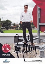 Alois Schwartz Autogrammkarte 1. FC Nürnberg...