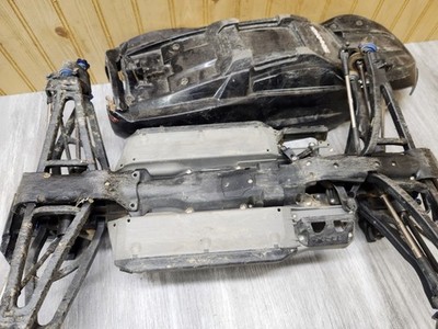 Traxxas E-Revo 2.0 1/8 Roller Slider Chassis Selling As Parts Or