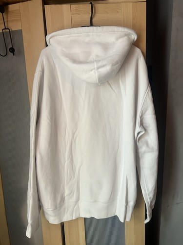 Polo Bear Ralph Lauren Hoodie White - Iconic Yellow Trousers Bear - XL Vintage - Picture 3 of 4