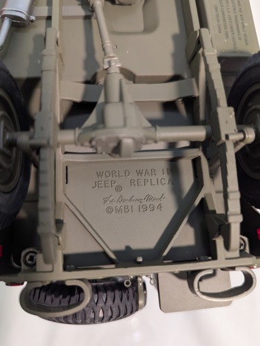 Danbury Mint 1:16 World War II WW2 Willy's Scout Jeep Replica Diecast MIB 1994 - Bild 8 von 19