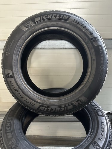 4 PNEUMATICI USATI MICHELIN PILOT ALPIN 5 INVERNALI 235 60 R18 107H DOT 2023 - Foto 11 di 22