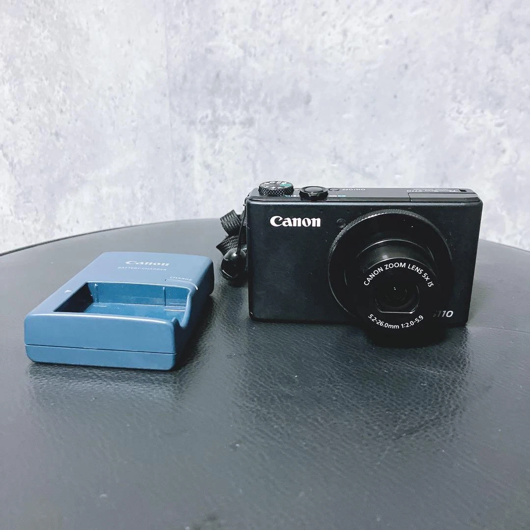【ジャンク】canon PowerShot S110 ジャンク Canon Powershot S110 キャノン ブラック 黒 中古】Canon
