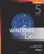 WINDOWS VIA C/C++ By Jeffrey M. Richter & Christophe Nasarre - Hardcover *VG+*