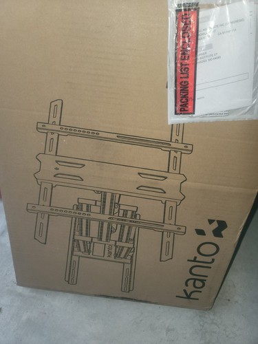 Kanto PDX650 Articulating Full Motion Mount for 37" - 75" TV Television Black - Picture 2 of 3