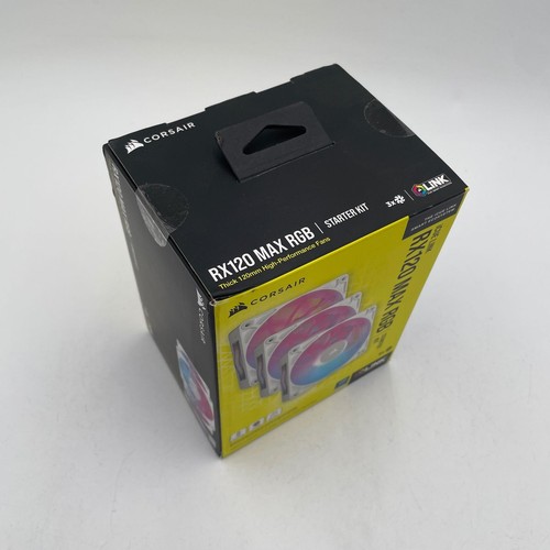 CORSAIR iCUE Link RX120 MAX RGB 120mm PWM Thick Fans CO-9051038-WW - Picture 2 of 4