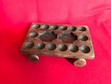 Pallankuli antico gioco da tavolo Indiano in legno massello