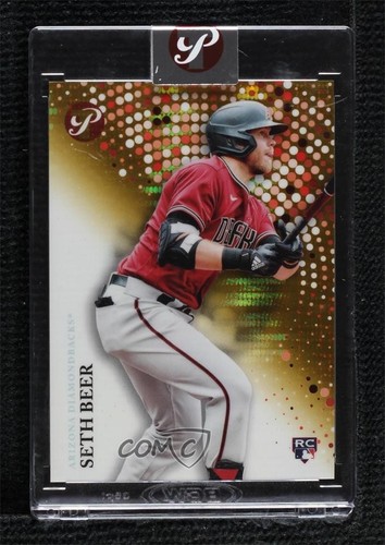 2022 Topps Pristine Gold Pristine Pulsar Refractor /50 Seth Beer #226 Rookie RC