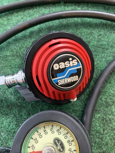 Sherwood Oasis Scuba Komplett Atemregler 1. 2. Stufe Dacor Messgeräte getestet gut - Bild 3 von 12
