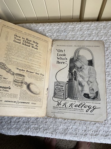 Antico Settembre 1911 LA RIVISTA LIBRO ROSSO Prezzo 15 Centesimi - Foto 11 di 16