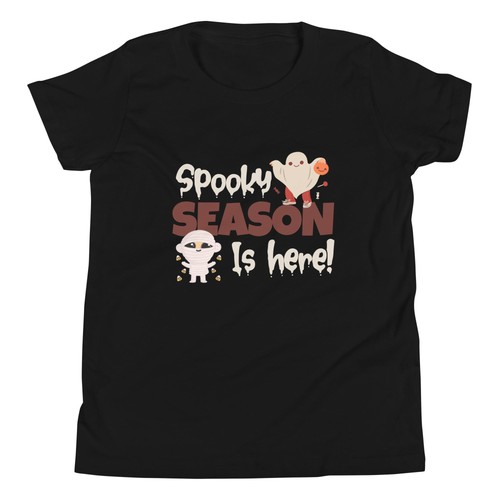 Spooky Season Is Here! YOUTH UNISEX T-Shirt NEW - Picture 2 of 4
