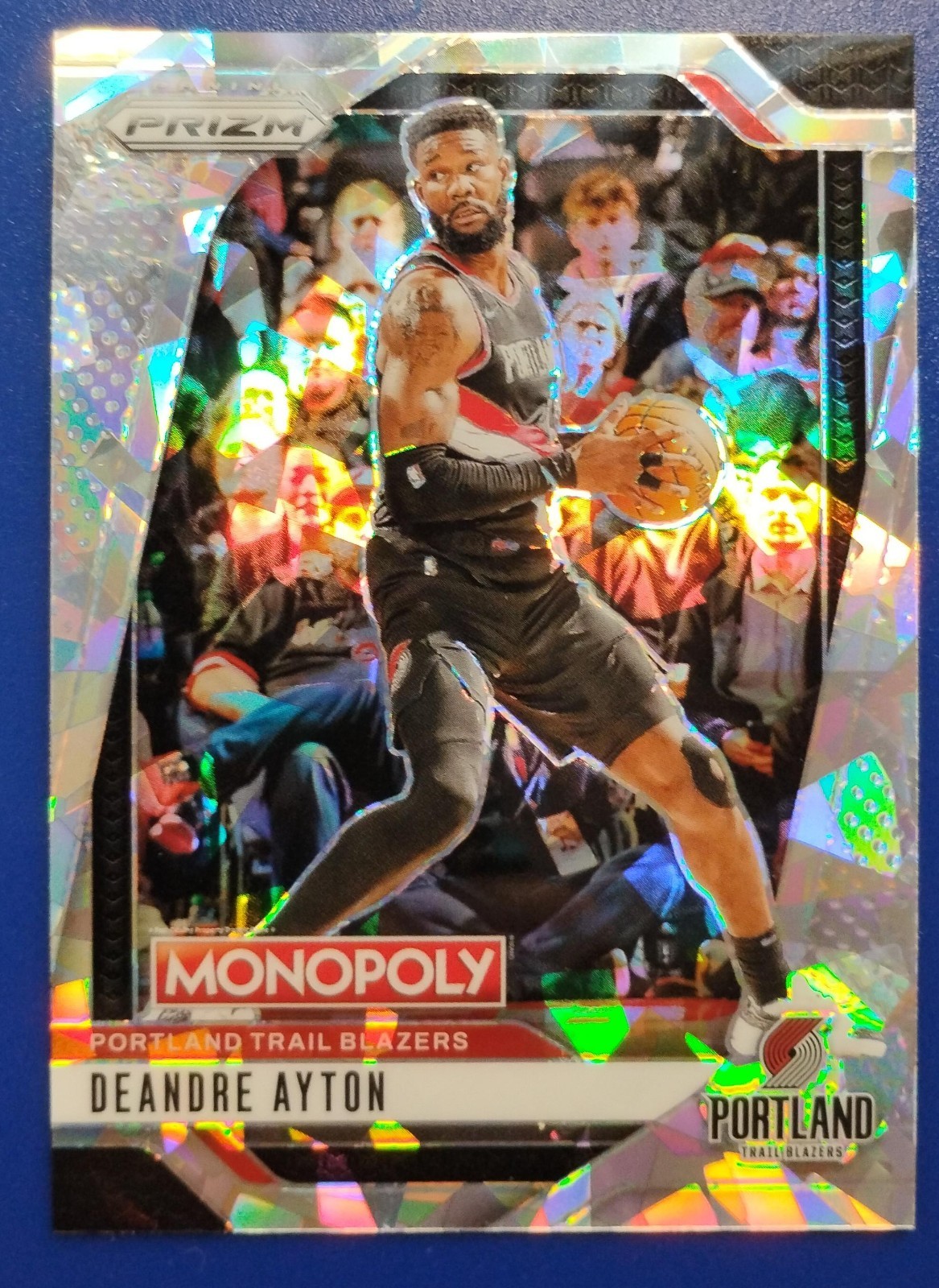 2024-25 Deandre Ayton Prizm Monopoly ICE Prizm Blazers