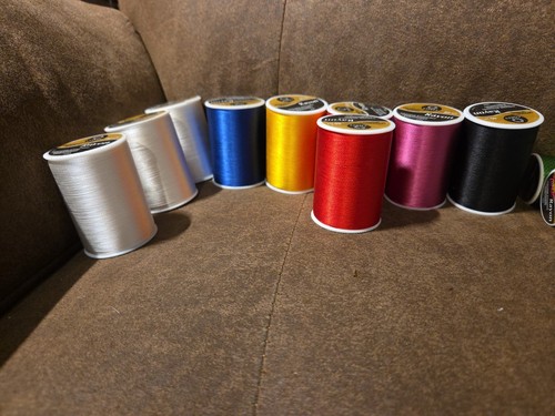 Lot Of 20 Coats &Clark Rayon Sewing Thread Plus 4 Metallic Threads - Picture 2 of 6