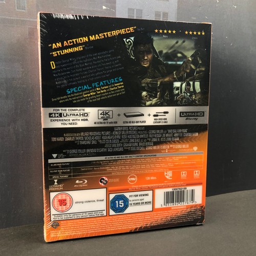 MAD MAX: FURY ROAD - TITANS OF CULT STEELBOOK 4K ULTRA HD + BLU-RAY - Picture 3 of 23