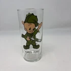🔥Vintage 1973 Elmer Fudd LUN Looney Tunes Federal Pepsi Series Glass. HTF🔥