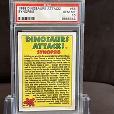 1988 Topps Dinosaurs Attack Trading Cards 32