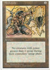 MTG: Fourth Edition: Meekstone: Moderately Played Condition