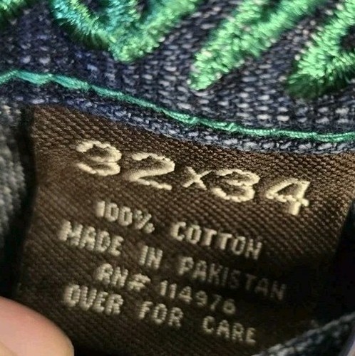 Jeans ESMX años 2000 32x34 Y2k - Imagen 9 de 12