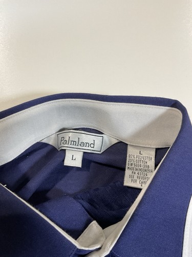 Polo de golf Palmland vintage talla L preppy boliche papá años 90 - Imagen 4 de 8