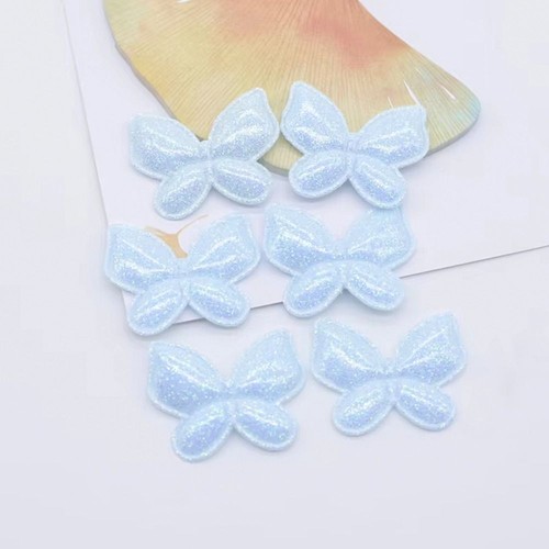 50Pcs DIY Padded Applliques Clothes Patches for Headwear Hair Clips Bow Decor - Picture 12 of 16
