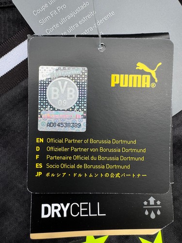 BVB Dortmund Sondertrikot Gr. 3XL Ricken neon retro Shirt null ne90n gelb 2021 - Bild 9 von 12