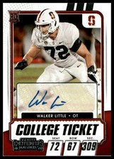 2021 Panini Contenders Draft Picks #221 Walker Little