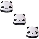  3pcs Panda Tissue Box Cartoon Tissue Holder Tissue Box Plastic Tissue Container