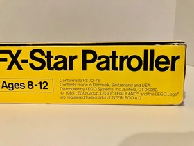LEGO Space #6931 FX Star Patroller COMPLETE w/ Box & Instructions Vintage 1985