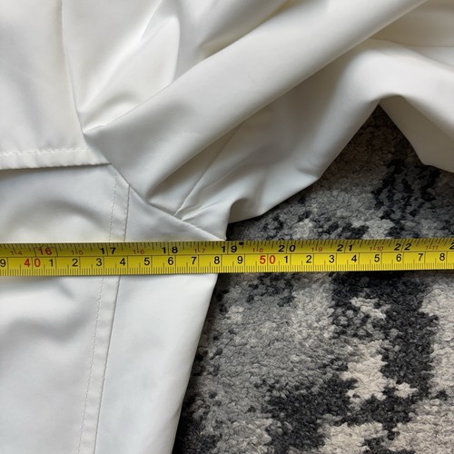 Burberry London Tess White Belted Trench Coat Jacket Womens Size 6R - Picture 4 of 11