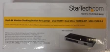StarTech Dual-4K Monitor Docking Station for Laptops (DK30A2DH) - New/Sealed
