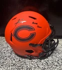 KYLE MONANGAI signed CHICAGO BEARS Full Size Rave Helmet w/ COA JSA WC292504