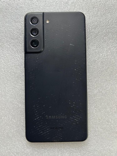 Samsung Galaxy S21 FE 5G 128GB SM-G990U2 Black (AT&T) Smartphone - Broken Glass - Picture 2 of 3