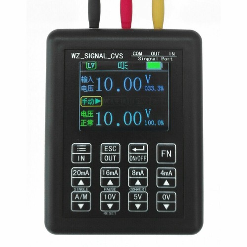 Generador de Señal 4-20mA Transmisor de Voltaje de Corriente 24V Calibrador Fuente de Señal - Imagen 13 de 16