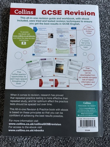 Collins GCSE All-in-one Revision & Practice Book |English Language & Literature - Picture 2 of 5