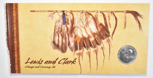 2004 Lewis and Clark The Journey of Discovery Coin/Stamps Peace Medal *9176 - Picture 2 of 3