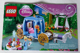 LEGO Disney Princess Lot of Instruction Manuals 41053 41054 41055 41062