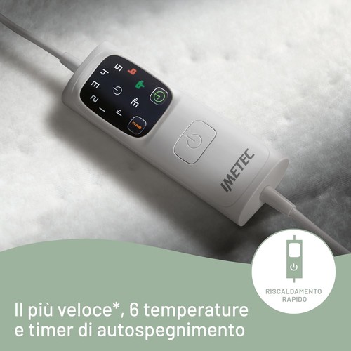 IMETEC SCALDASONNO SINGOLO RAPIDO ANALLERGICO LAVABILE 150X80 MADEINITALY - Foto 8 di 9