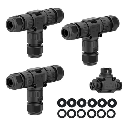 #ad #ad IP68 Waterproof 3 Way 3 Pole Cable Connectors – UL Listed Electrical Junction... $34.52