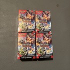 Pokemon Scarlet & Violet Obsidian Flames Booster Bundle Factory Sealed Lot of 4